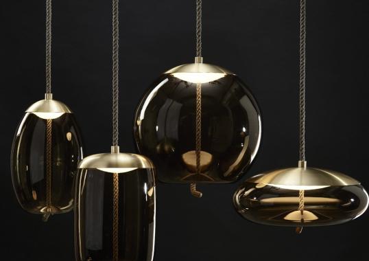 Подвесной светильник модель Knot Disco Small Lampada a Sospensione от фабрики Brokis
