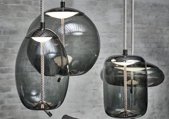 Подвесной светильник модель Knot Disco Small Lampada a Sospensione от фабрики Brokis