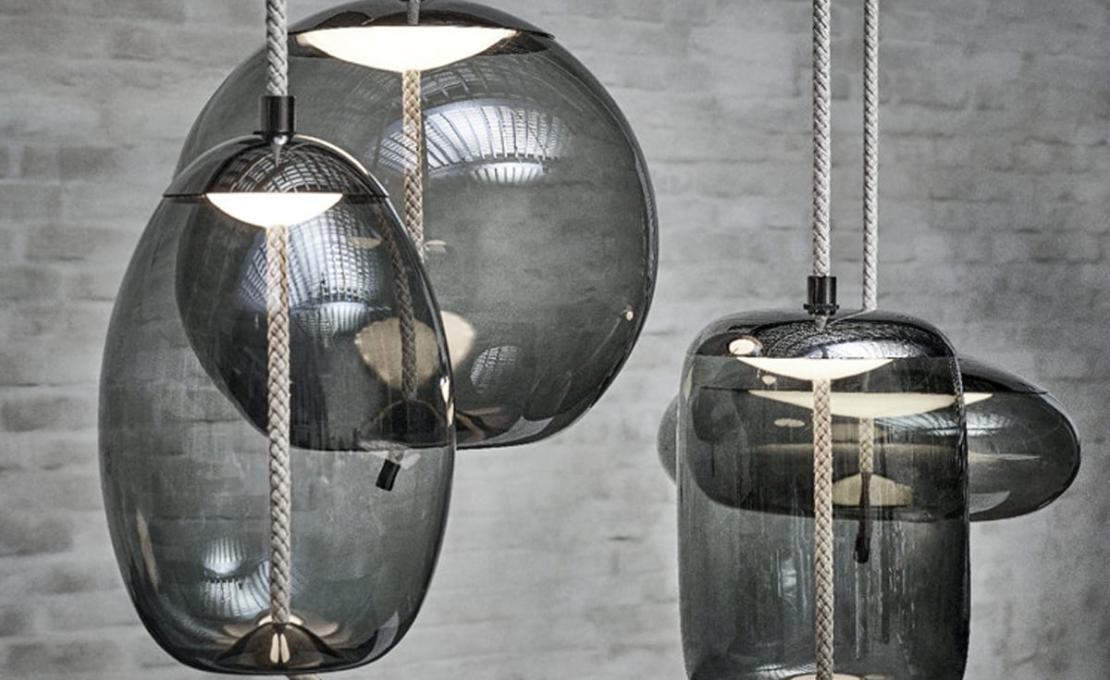 Подвесной светильник модель Knot Disco Small Lampada a Sospensione от фабрики Brokis