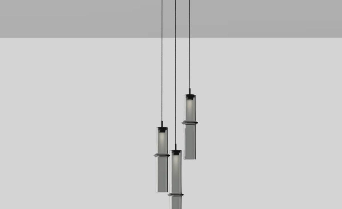 Подвесной светильник модель Bamboo Forest Composition C31 Suspension Lamp от фабрики Brokis