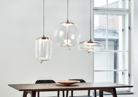 Подвесной светильник модель Knot Uovo Small Lampada a Sospensione от фабрики Brokis