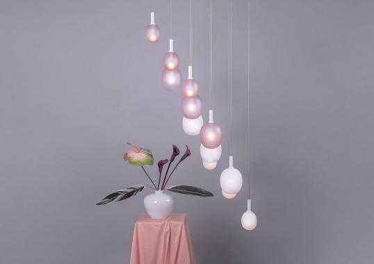 Подвесной светильник модель Ivy Single L Suspension Lamp от фабрики Brokis