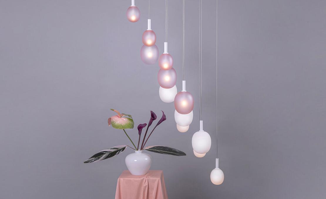 Подвесной светильник модель Ivy Single L Suspension Lamp от фабрики Brokis