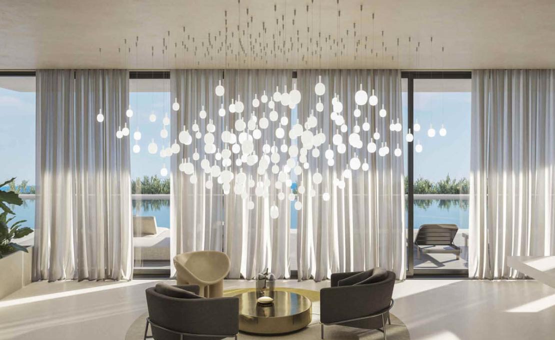 Подвесной светильник модель Ivy Single L Suspension Lamp от фабрики Brokis