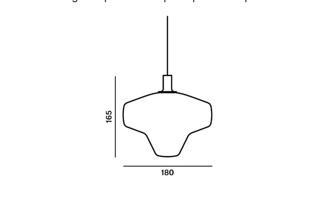 Подвесной светильник модель Vega Suspension Lamp от фабрики Brokis
