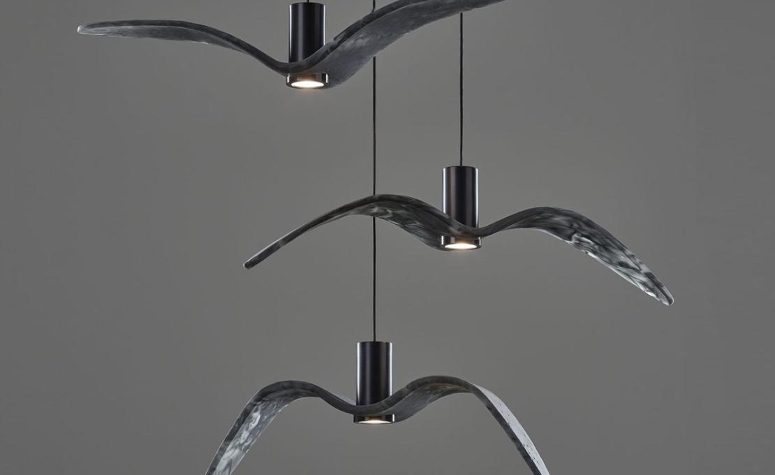 Подвесной светильник модель Night Birds PC1111 Susp Lamp Outdoor от фабрики Brokis