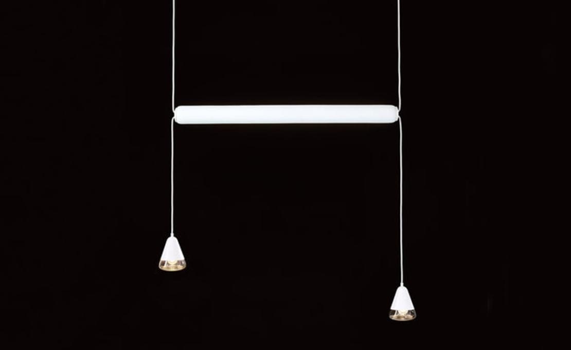 Подвесной светильник модель Puro Horizontal Suspension Lamp от фабрики Brokis