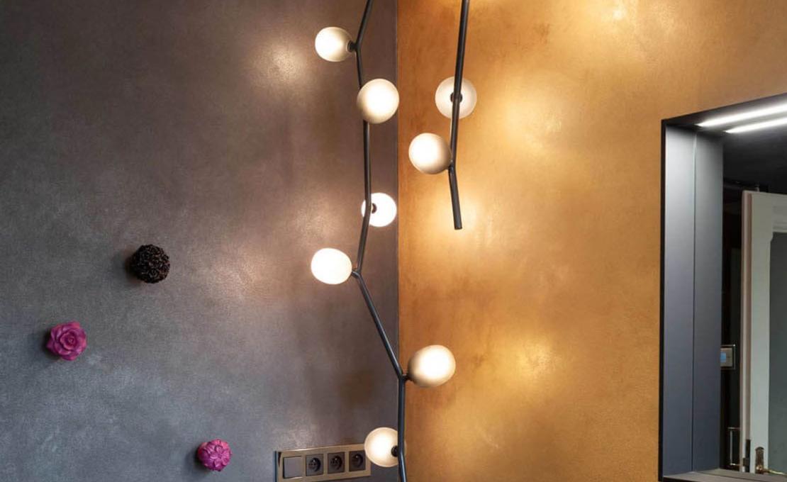 Подвесной светильник модель Ivy Vertical 8 Suspension Lamp от фабрики Brokis