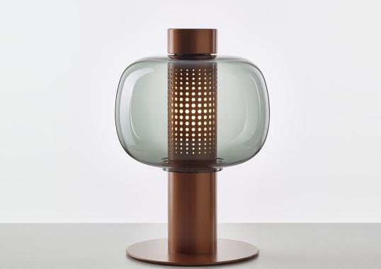 Настольная лампа модель Bonbori Small Lampada da Tavolo/Terra Outdoor от фабрики Brokis