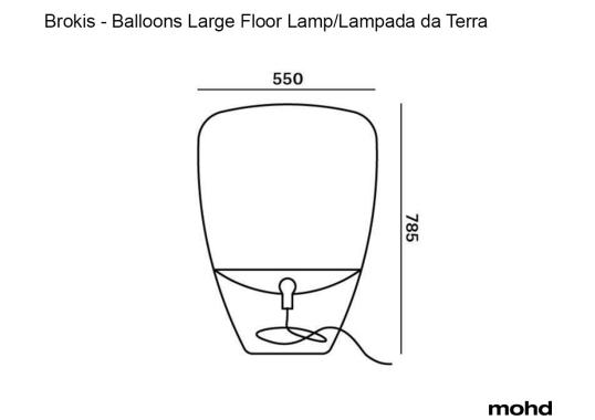Настольная лампа модель 787079 от фабрики Brokis