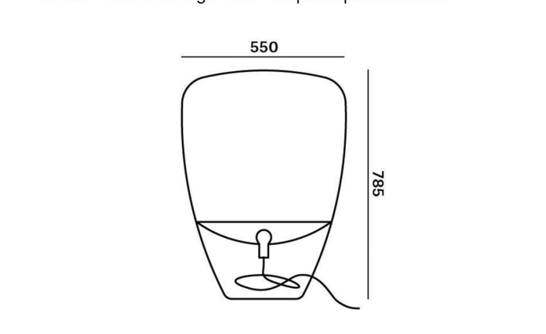 Настольная лампа модель 787079 от фабрики Brokis