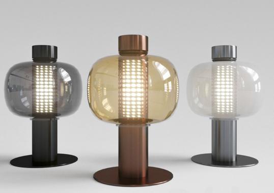 Настольная лампа модель Bonbori Small Lampada da Tavolo/Terra Outdoor от фабрики Brokis