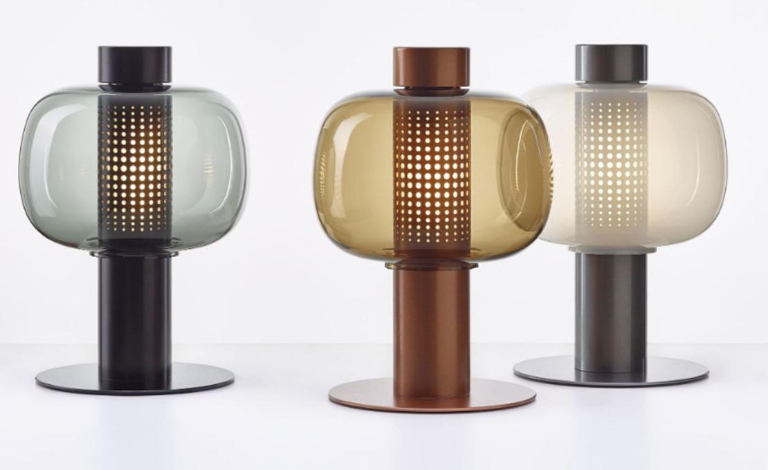 Настольная лампа модель Bonbori Small Lampada da Tavolo/Terra Outdoor от фабрики Brokis