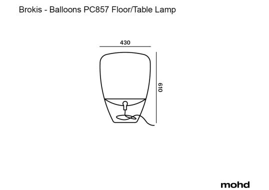 Настольная лампа модель 1005518 от фабрики Brokis