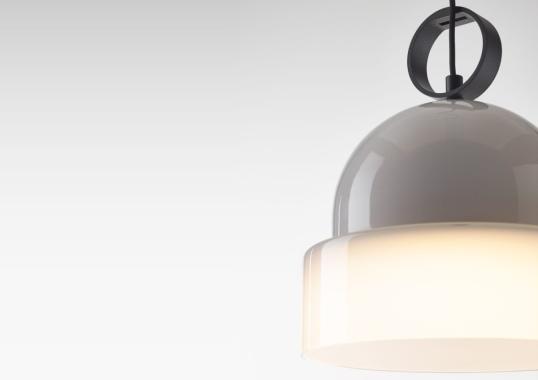 Подвесной светильник модель Dome Suspension Lamp - Small от фабрики Brokis