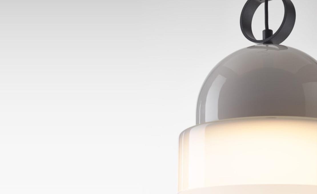 Подвесной светильник модель Dome Suspension Lamp - Small от фабрики Brokis