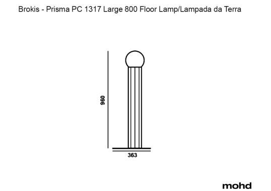 Торшер модель 800692 от фабрики Brokis