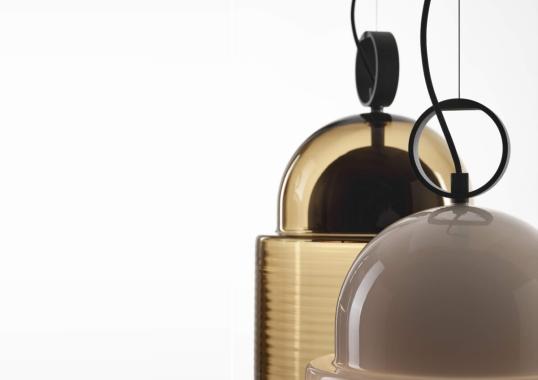 Подвесной светильник модель Dome Suspension Lamp - Large от фабрики Brokis
