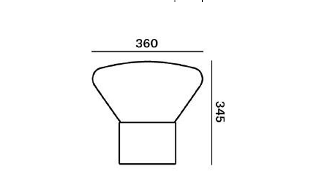 Настольная лампа модель Muffins 01 10 - Year Anniversay Table Lamp от фабрики Brokis