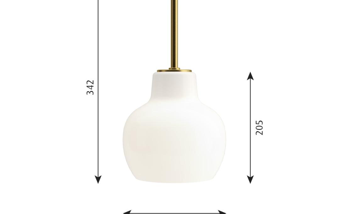 Подвесной светильник модель VL Ring Crown 1 от фабрики Louis Poulsen