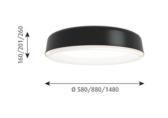 Подвесной светильник модель LP Grand Soffitto от фабрики Louis Poulsen