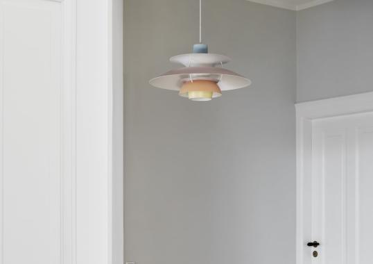Подвесной светильник модель PH 5 Lampada a Sospensione Colorata от фабрики Louis Poulsen