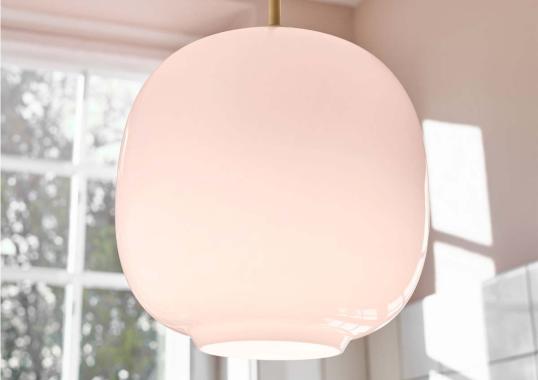 Подвесной светильник модель VL45 Radiohus Pale Rose Suspension Lamp от фабрики Louis Poulsen