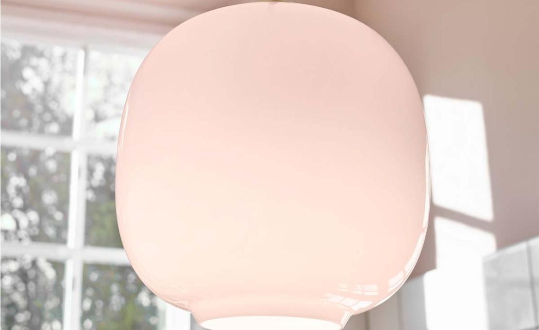 Подвесной светильник модель VL45 Radiohus Pale Rose Suspension Lamp от фабрики Louis Poulsen