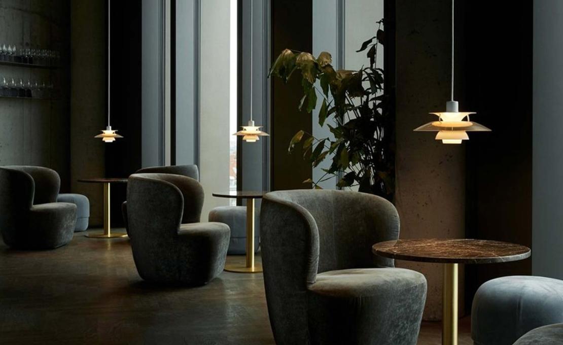 Подвесной светильник модель PH 5 Mini Lampada a Sospensione от фабрики Louis Poulsen