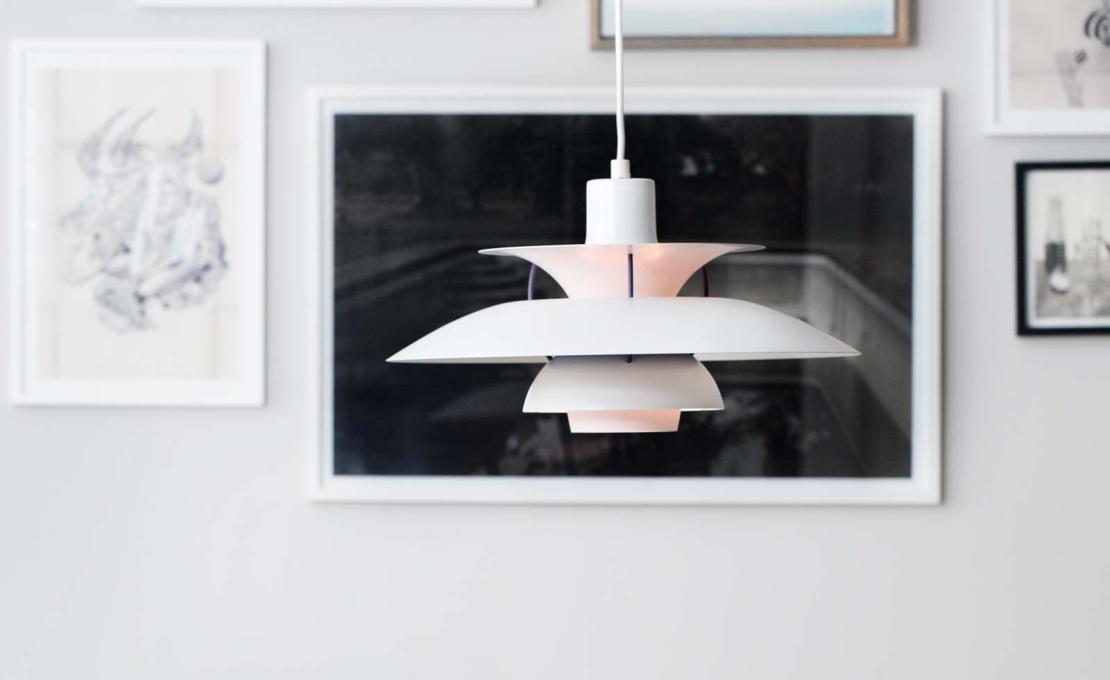 Подвесной светильник модель PH 5 Lampada a Sospensione Colorata от фабрики Louis Poulsen
