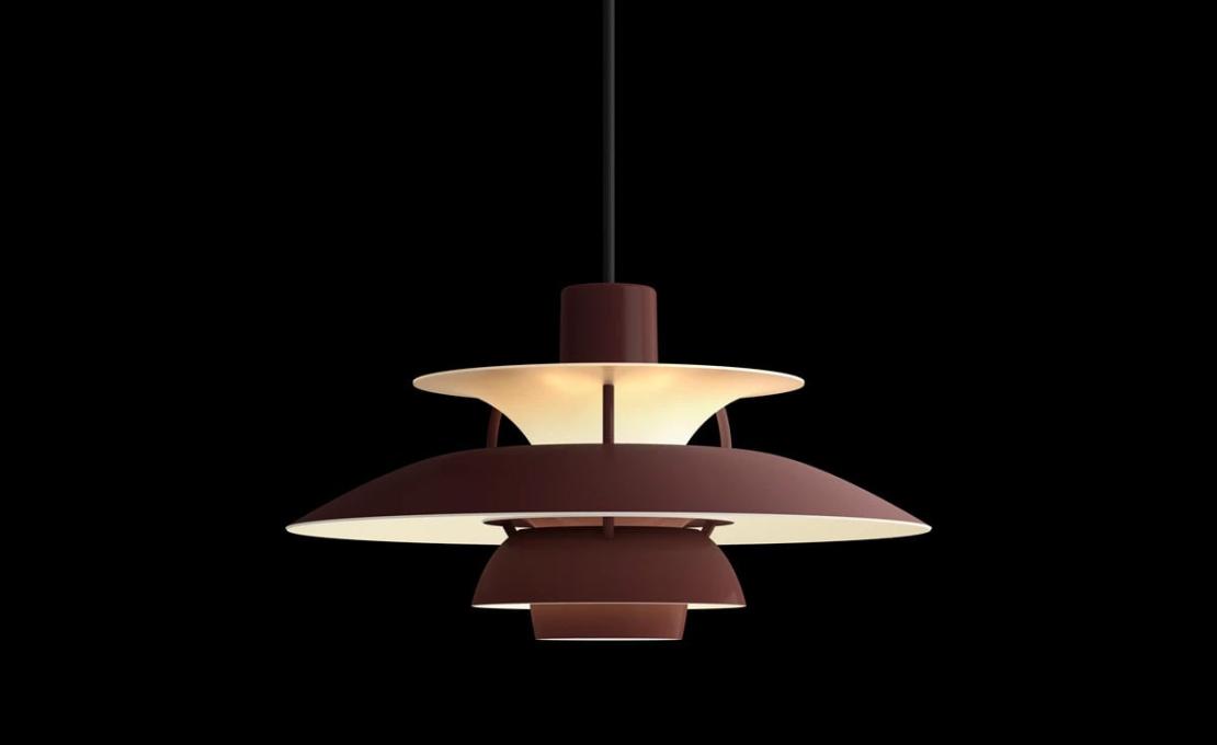 Подвесной светильник модель Ph 5 Mini Monochrome Suspension Lamp от фабрики Louis Poulsen