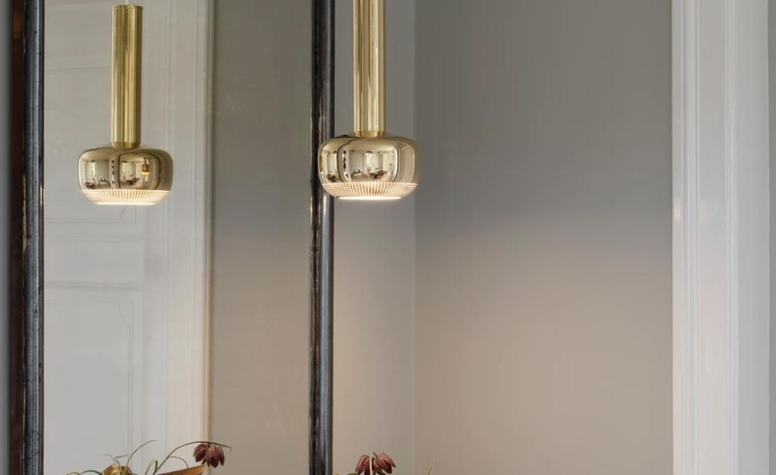 Подвесной светильник модель VL 56 Suspension Lamp от фабрики Louis Poulsen
