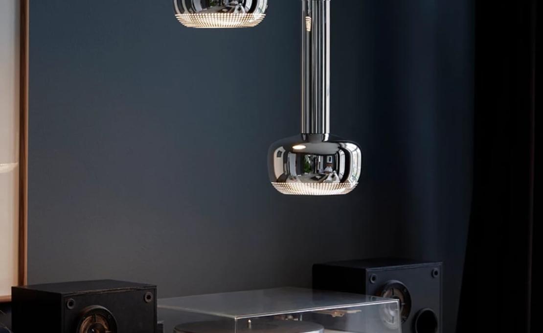 Подвесной светильник модель VL 56 Suspension Lamp от фабрики Louis Poulsen