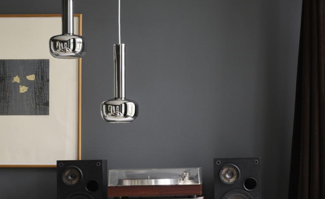Подвесной светильник модель VL 56 Suspension Lamp от фабрики Louis Poulsen