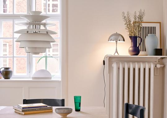 Подвесной светильник модель PH Snowball Suspension lamp от фабрики Louis Poulsen