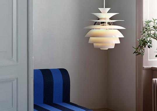 Подвесной светильник модель PH Snowball Suspension lamp от фабрики Louis Poulsen