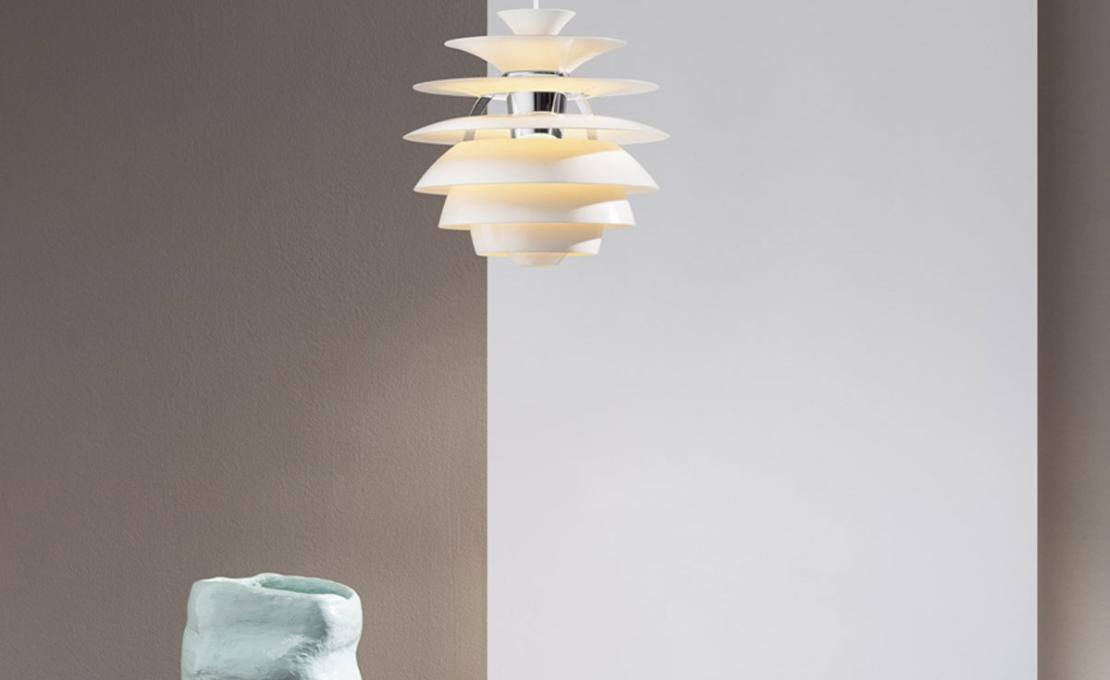 Подвесной светильник модель PH Snowball Suspension lamp от фабрики Louis Poulsen