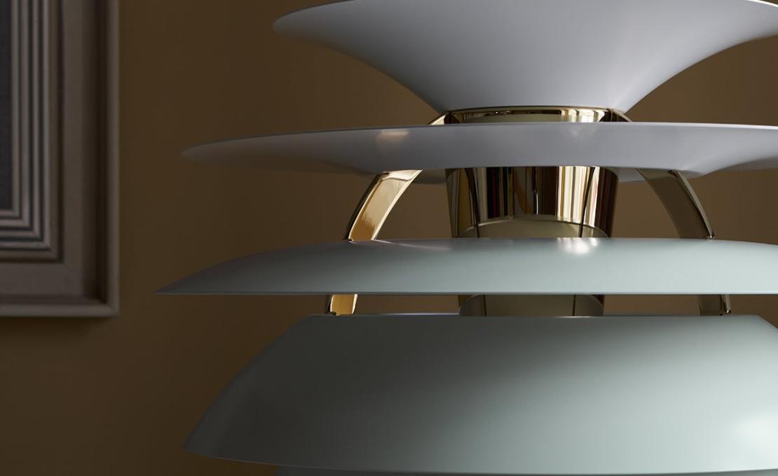 Подвесной светильник модель PH Snowball Suspension lamp от фабрики Louis Poulsen