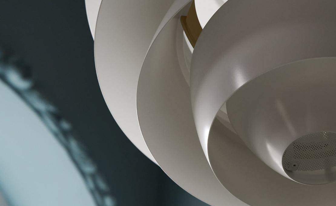 Подвесной светильник модель PH Snowball Suspension lamp от фабрики Louis Poulsen