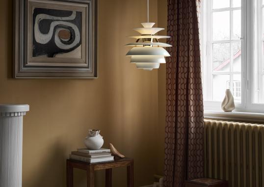 Подвесной светильник модель PH Snowball Suspension lamp от фабрики Louis Poulsen
