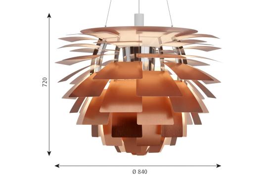 Подвесной светильник модель PH Artichoke LED Ø 84 - Lampada Sospensione от фабрики Louis Poulsen
