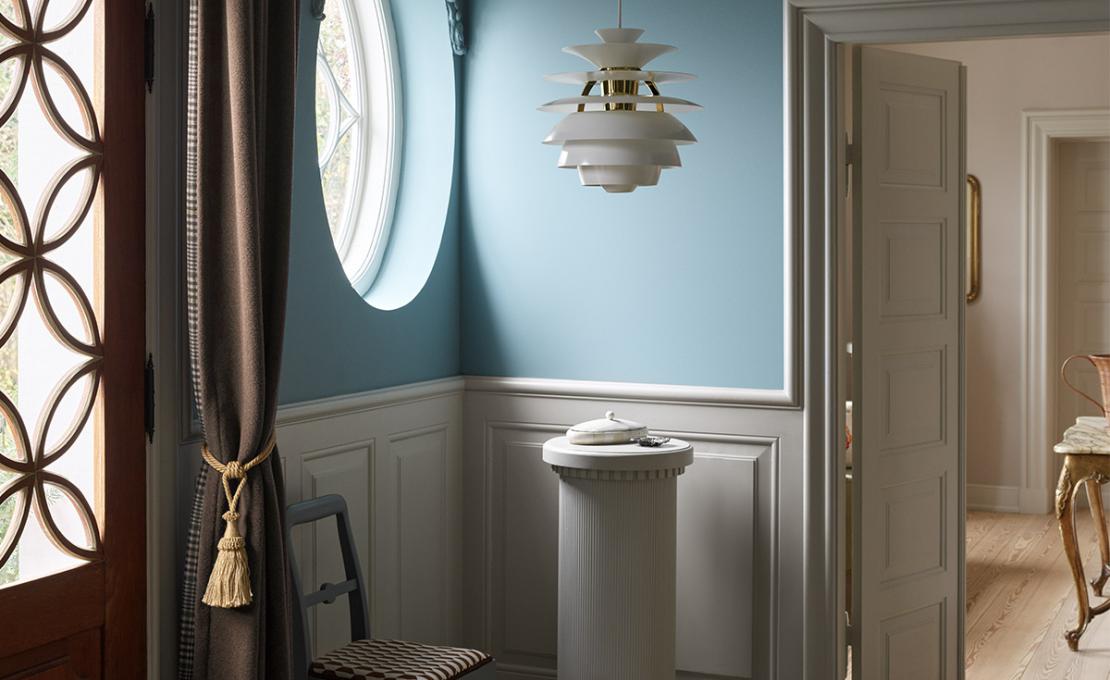 Подвесной светильник модель PH Snowball Suspension lamp от фабрики Louis Poulsen