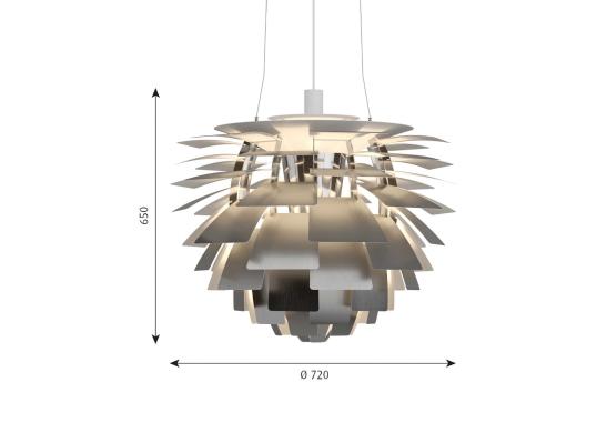 Подвесной светильник модель PH Artichoke LED Ø 72 - Lampada Sospensione от фабрики Louis Poulsen