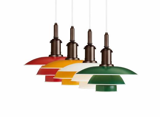 Подвесной светильник модель PH 3½-3 Lampada A Sospensione Colorata от фабрики Louis Poulsen