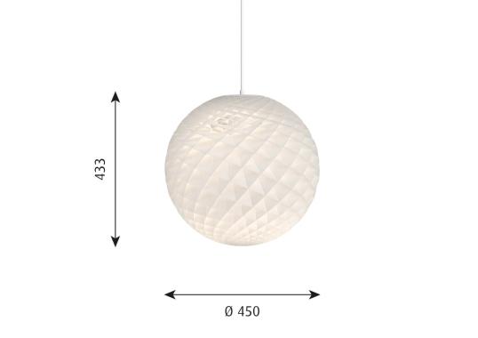 Подвесной светильник модель Patera Suspension Lamp от фабрики Louis Poulsen
