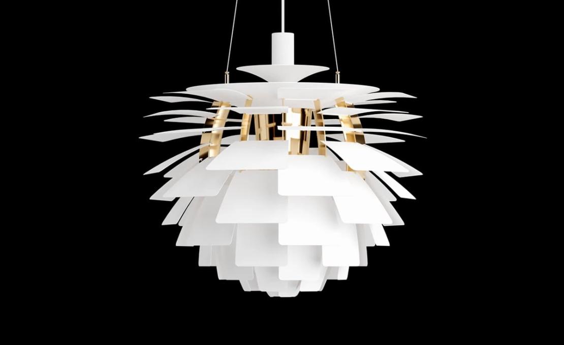 Подвесной светильник модель PH Artichoke Suspension Lamp - Dusty от фабрики Louis Poulsen
