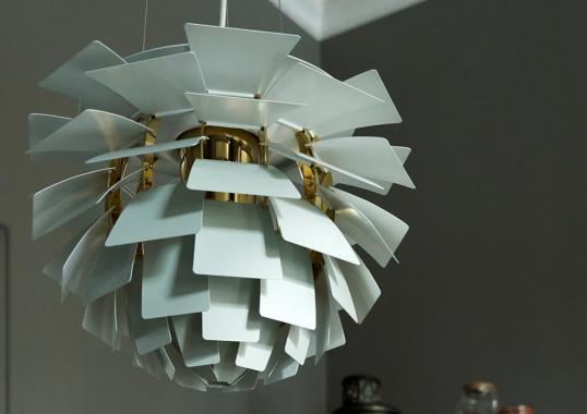 Подвесной светильник модель PH Artichoke Suspension Lamp - Dusty от фабрики Louis Poulsen