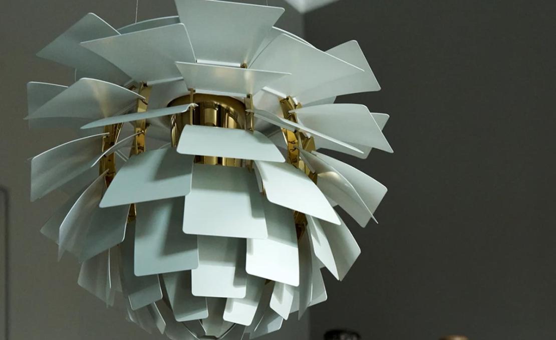 Подвесной светильник модель PH Artichoke Suspension Lamp - Dusty от фабрики Louis Poulsen