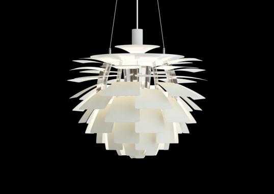 Подвесной светильник модель PH Artichoke Suspension Lamp - Dusty от фабрики Louis Poulsen