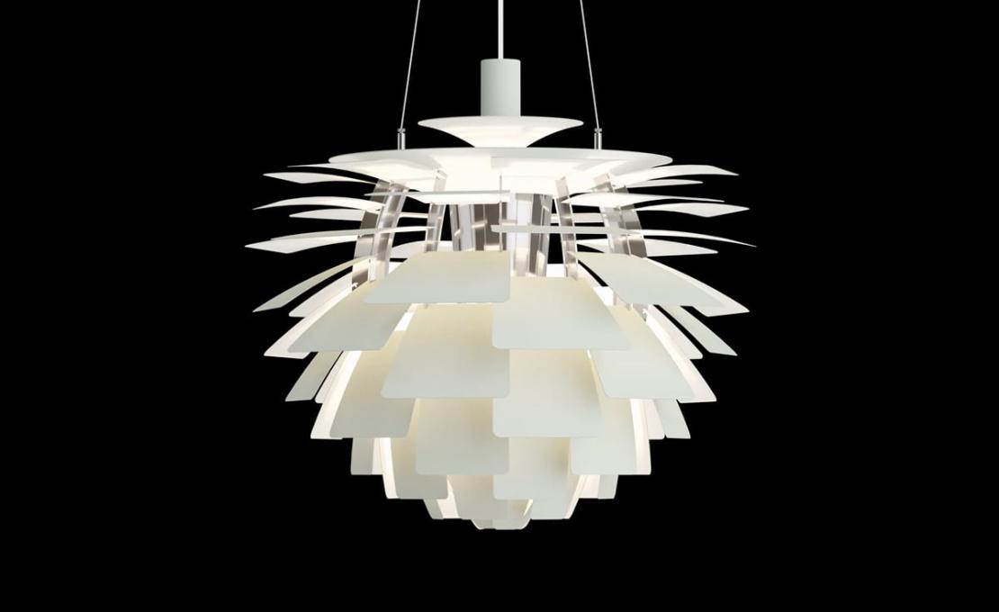Подвесной светильник модель PH Artichoke Suspension Lamp - Dusty от фабрики Louis Poulsen
